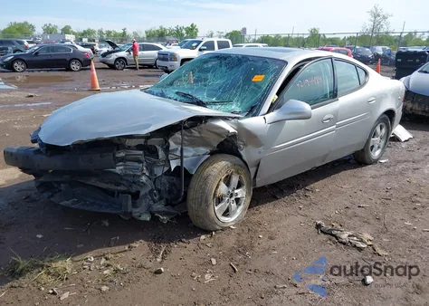2008 Pontiac Grand Prix from USA, damaged, VIN 2G2WP552681164922